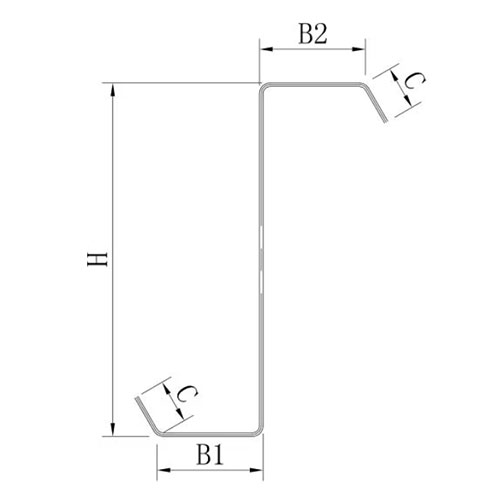 z shape purlin z purlin size