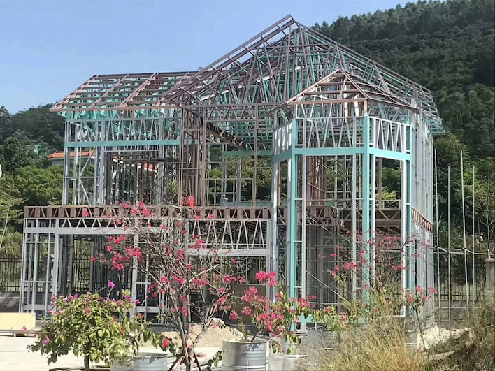 حالة بناء آلة فولاذية خفيفة