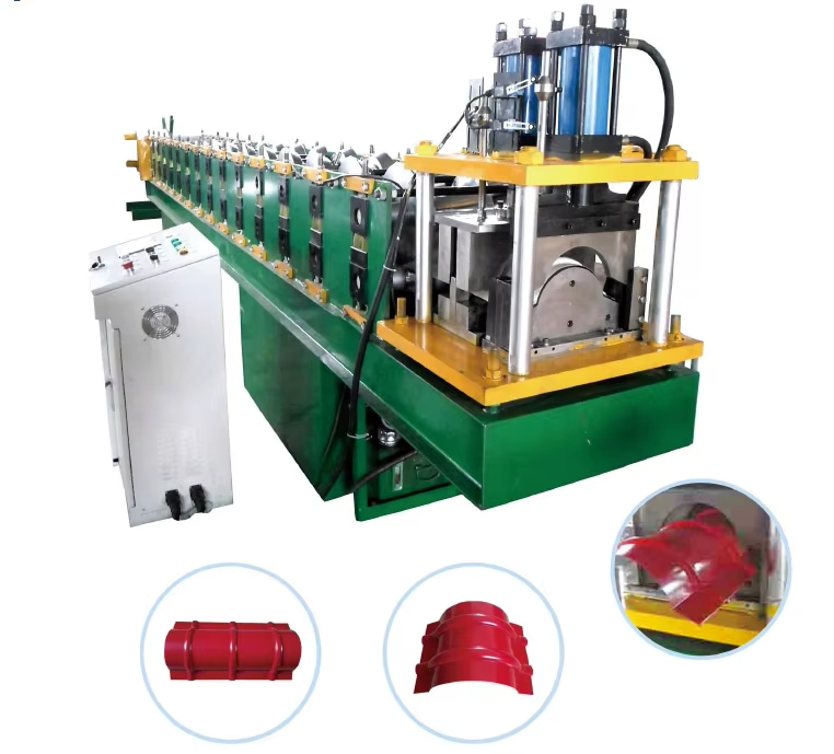 Roof Ridge Cap Roll Forming Machine Roof Ridge Cap Roll Forming Machine
