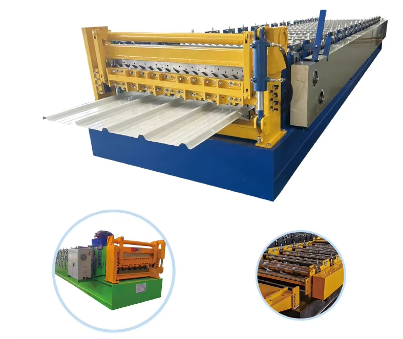 Double Layer Roof Tile Roll Forming  Machine Double Layer Roof Tile Roll Forming  Machine