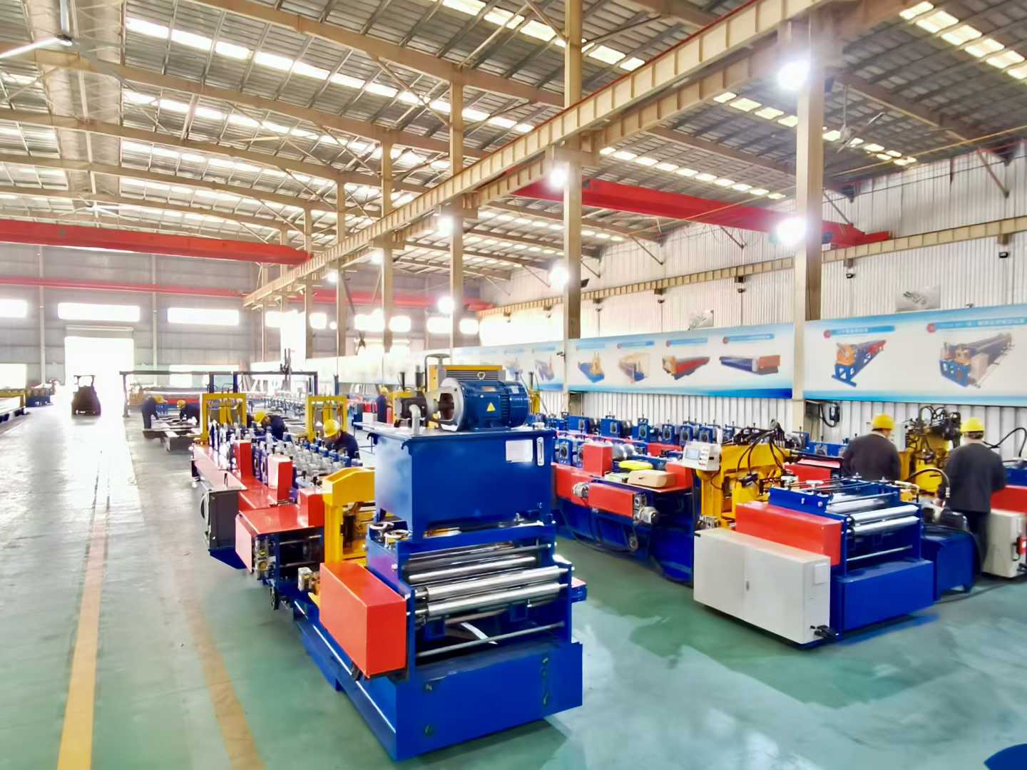 Purlin C&Z Channel Steel RollForming Machine for Building Material