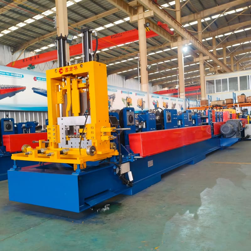 Square Tube Purlin Roll Forming Machine