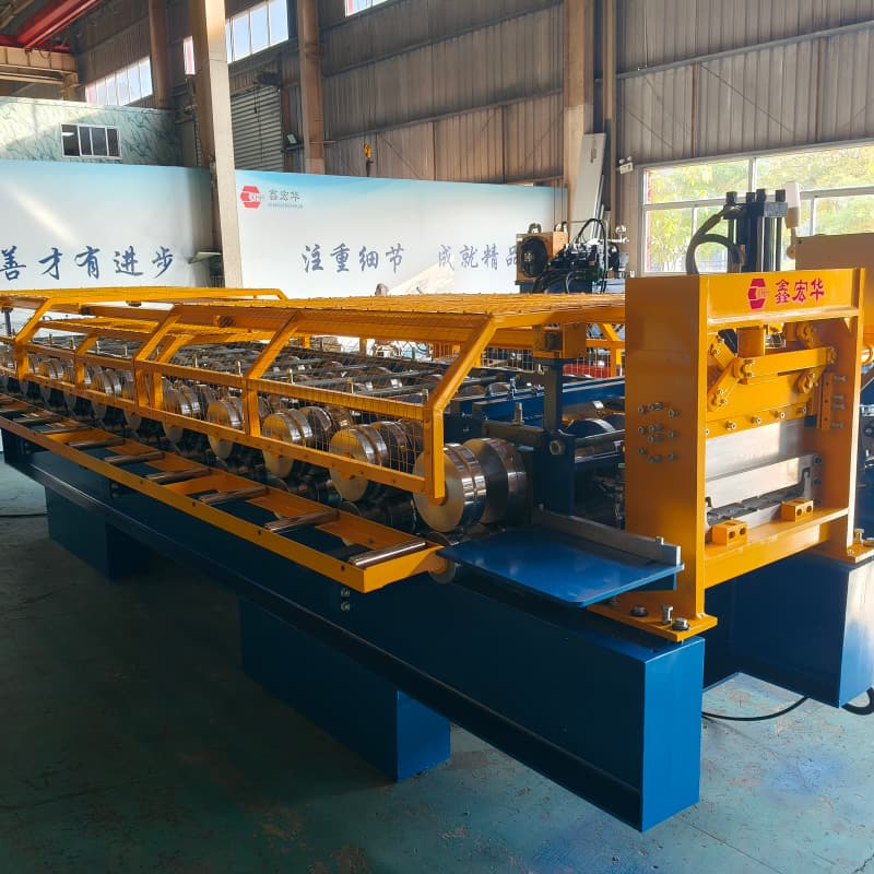 Standing Seam Forming Purlin Machine Maquina-formadora-de-teja-standing-seam Roll Forming Production Line Machine