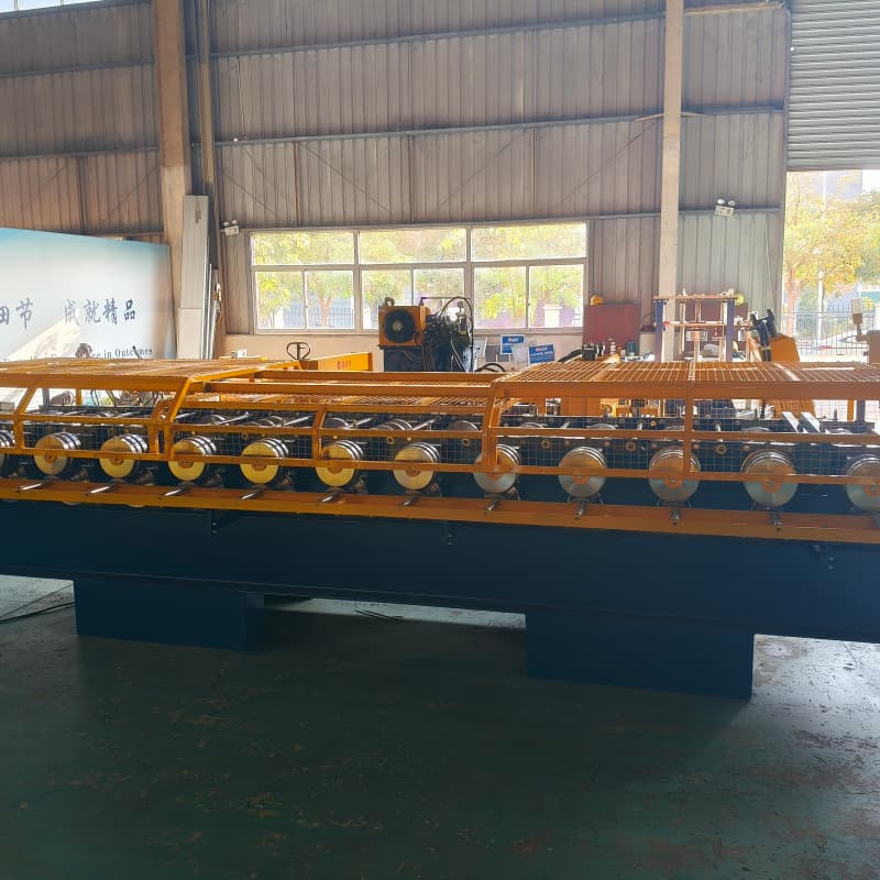 Purlin Seamed Metal Roof Standing Seam Metal Roll Forming Production Machine