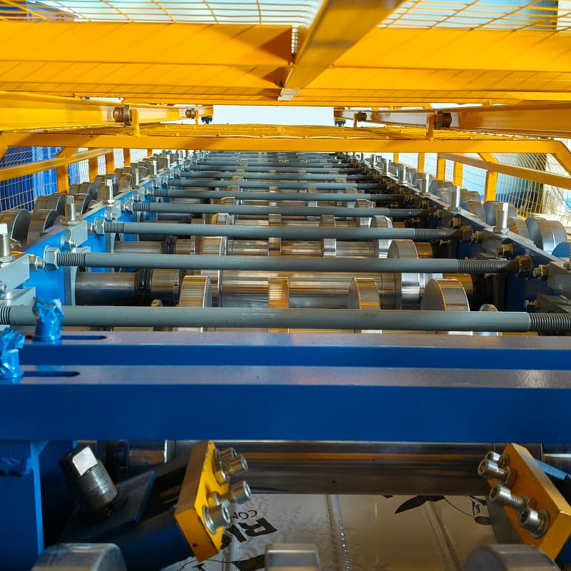 Purlin Seamed Metal Roof Standing Seam Metal Roll Forming Production Machine