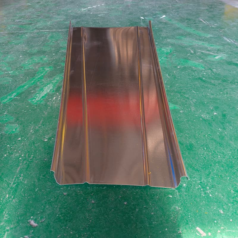 Purlin Standing Seam Panel System Metal Roofing Standing Seam Roll Machine