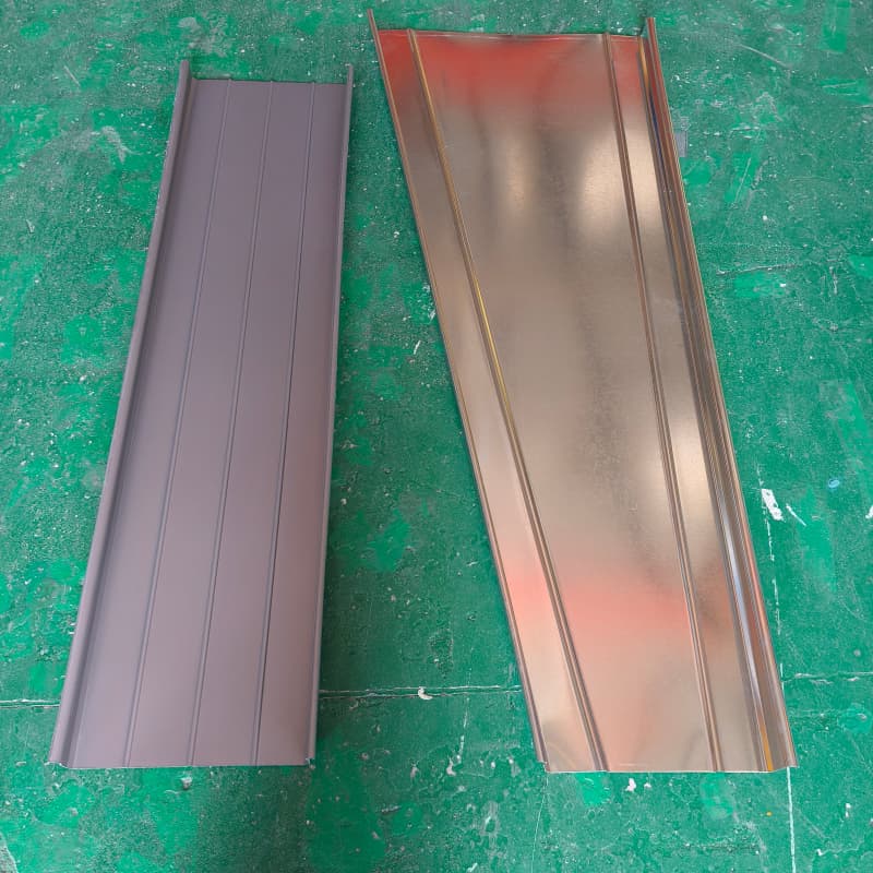 Standing Seam Roofing Sheet Machine Purlin Roll Forming Production Line Machine
