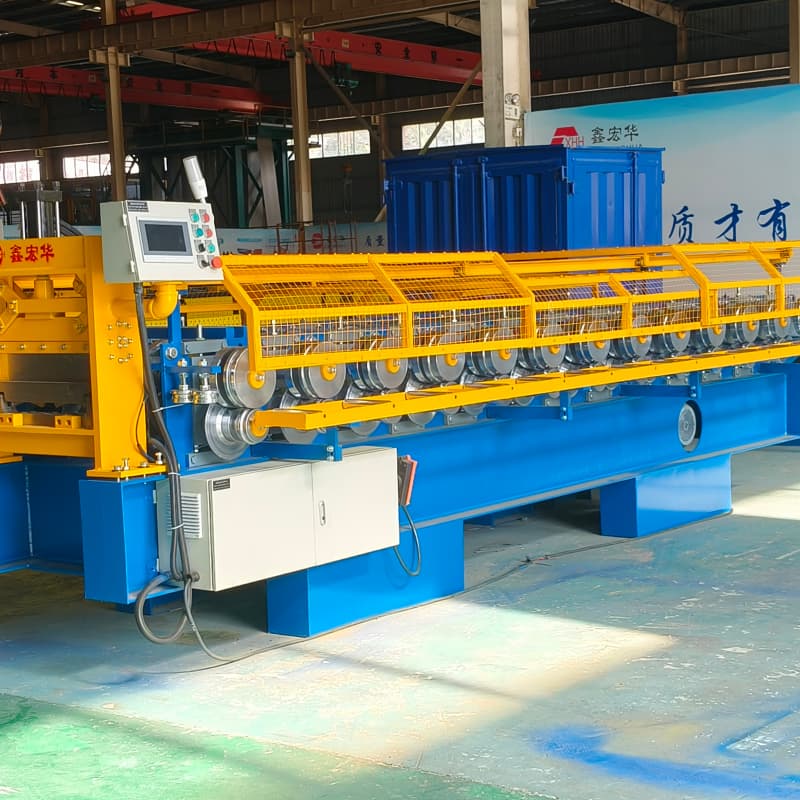 Metal Roof Seam Roof Purlin Seamer Roll Forming Production Line Machine