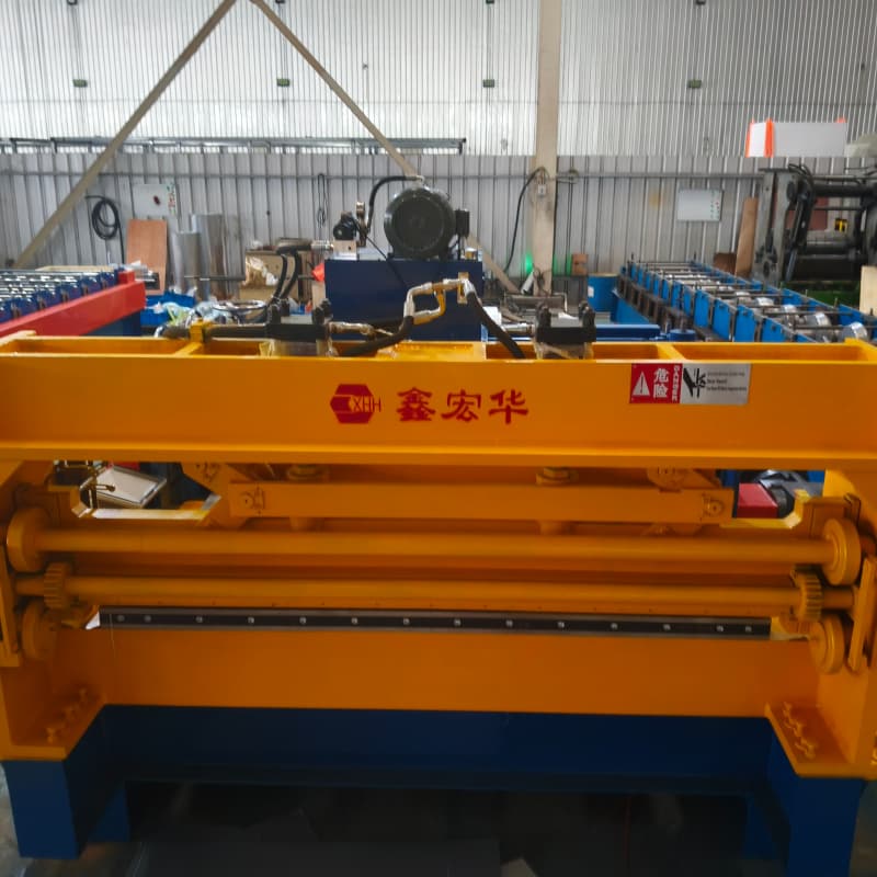 Short Purlin Production Lead Time Fast Delivery Coil Flatten Slitting cutting Shear Machine