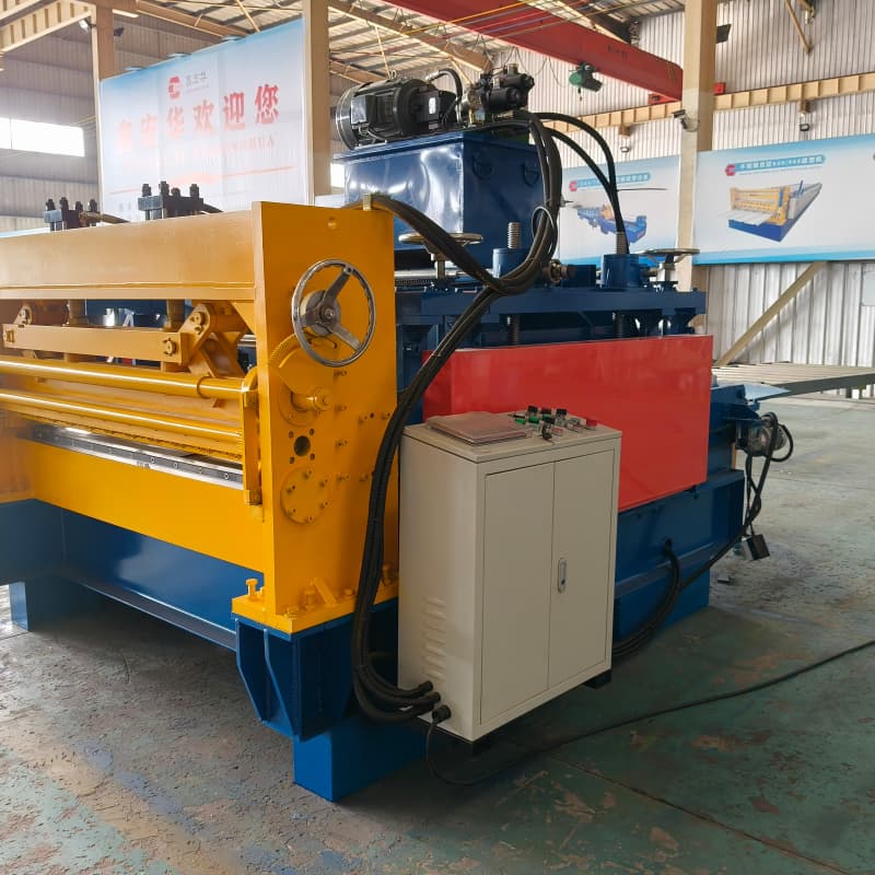Roll to Sheet Cutting Machine Steel Coil Cut to Length Line