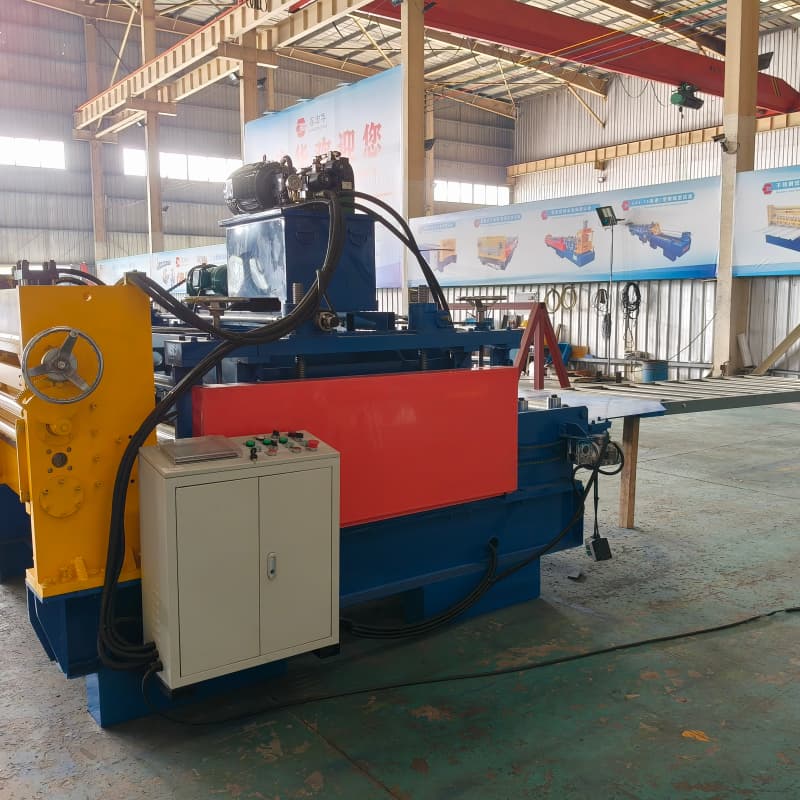 Metal Raw Material Wholesaler Bulk Order Heavy Duty Thick Plate Leveling Slitter Purlin Shear Line Machine