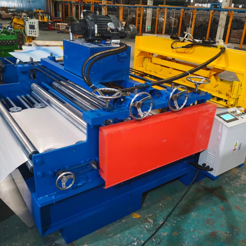 Construction Material Manufacturer Invest Purlin Full Set Coil Processing Slitting Line Machine