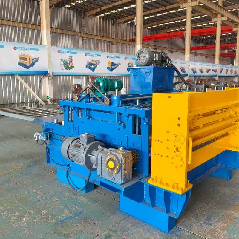 Purlin Coil Centering Correction Cutting Edge Metal Strip Purlin After Slitting Leveling Processing Machine