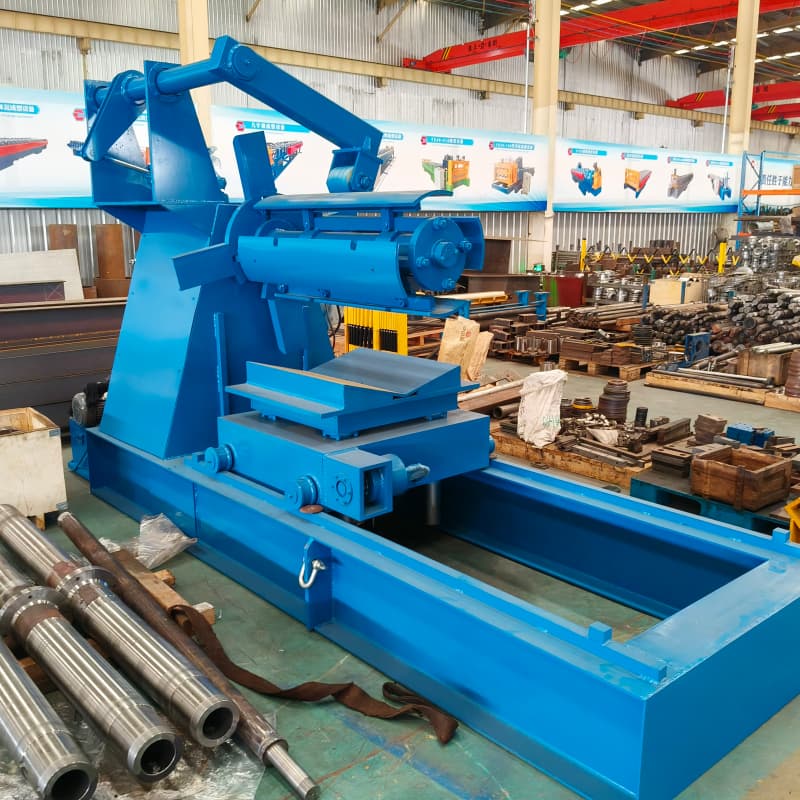 Aluminum Alloy Coil Sheet  Raw Purlin Material Galvanized Sheet Leveling Slitting Equipment Machine
