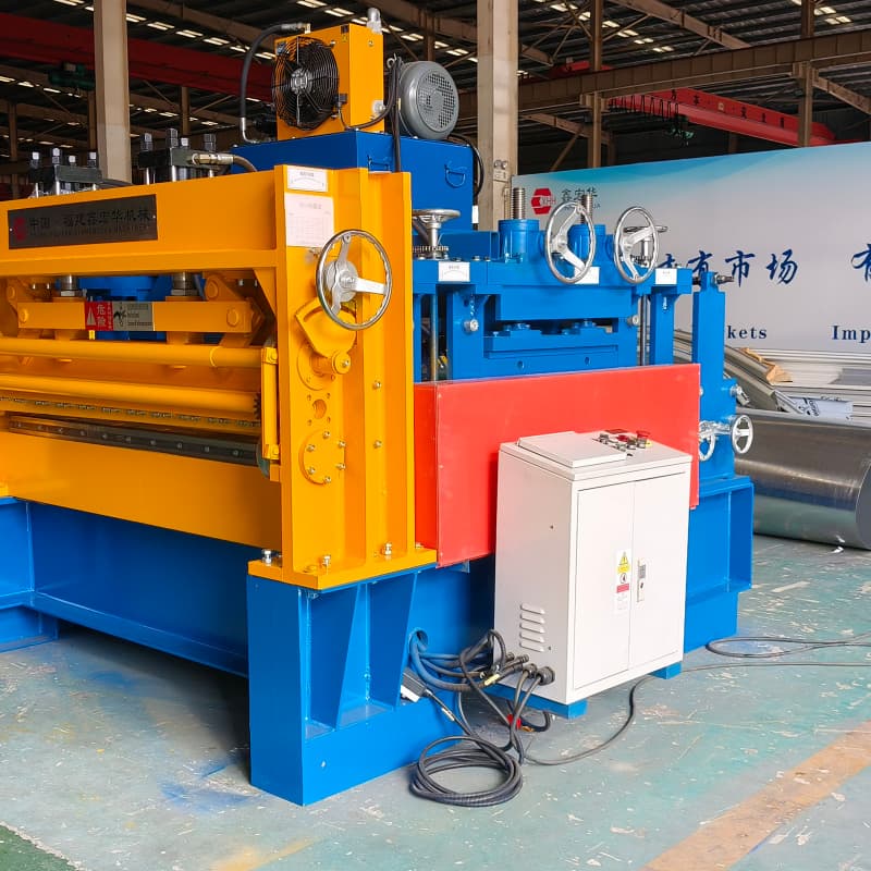 Roll to Sheet Cutting Machine Steel Coil Cut to Length Line