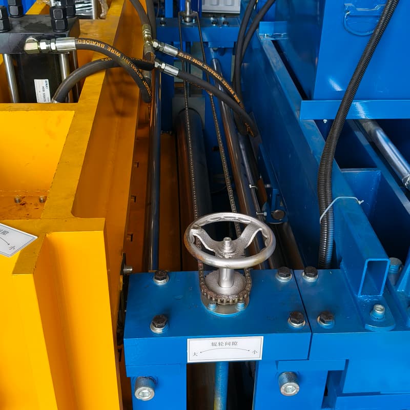 Burr-Free Clean Cutting Edge Metal Purlin Strip After Slitting Leveling Processing Machine
