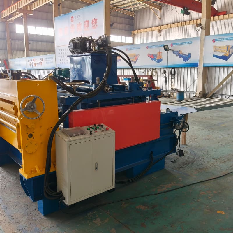 Tension Purlin Control Metal Strip Slitting Leveling Line Machine