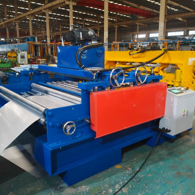 Construction Material Manufacturer Invest Purlin Full Set Coil Processing Slitting Line Machine