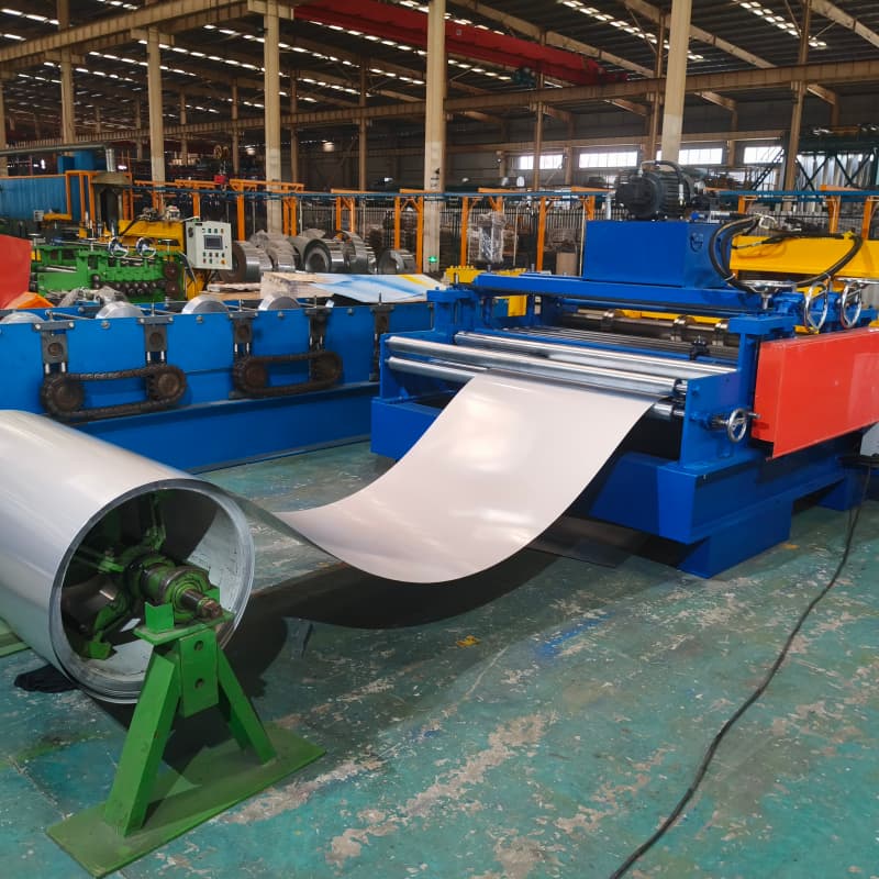 Machinery Financing Cooperation Service For Large Purlin Order Slitting Leveling Line Machine