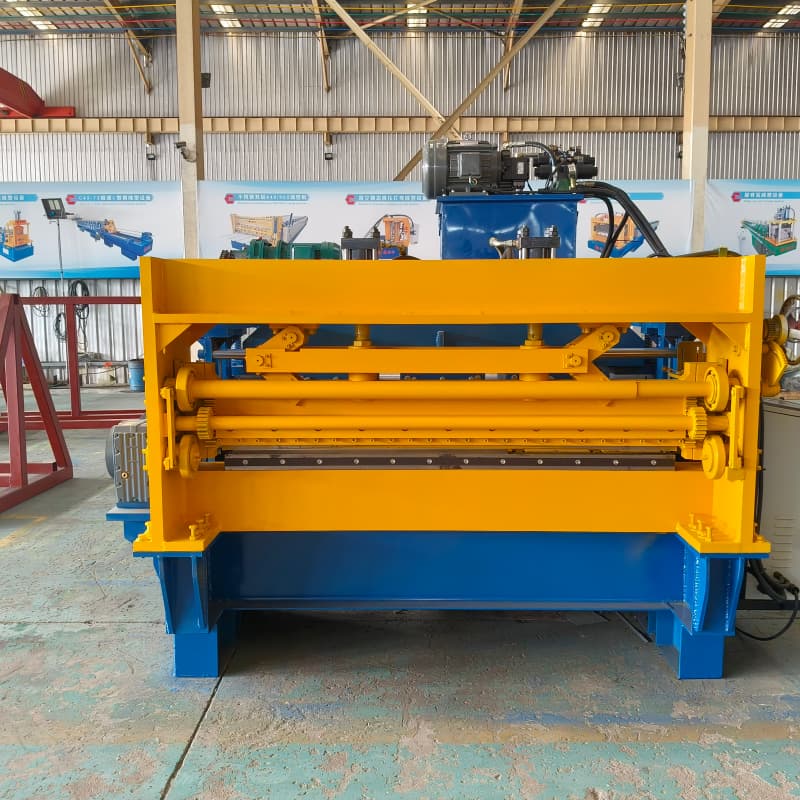 Purlin Residential Decoration Raw Material Galvanized Sheet Leveling Slitting Equipment Machine
