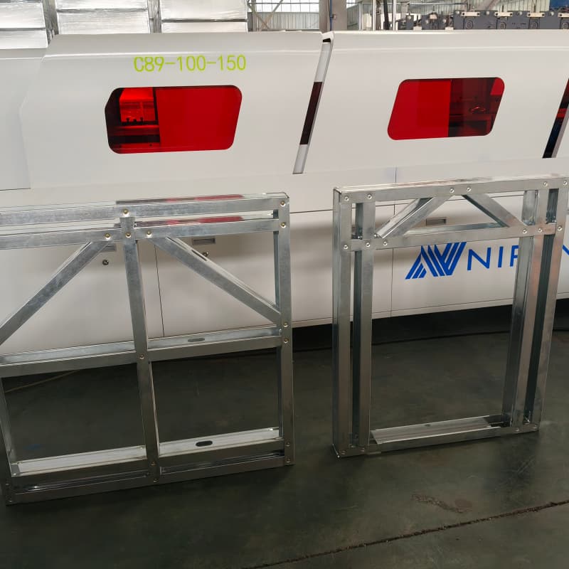 Structural Engineering Approved Roll Formed Purlin Roll Forming Production Line Machine