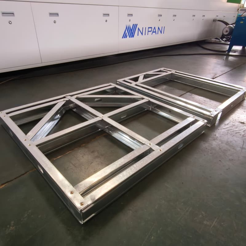 Strut Channel Support Profile Roof Purlin Forming Equipment Roll Forming Machine