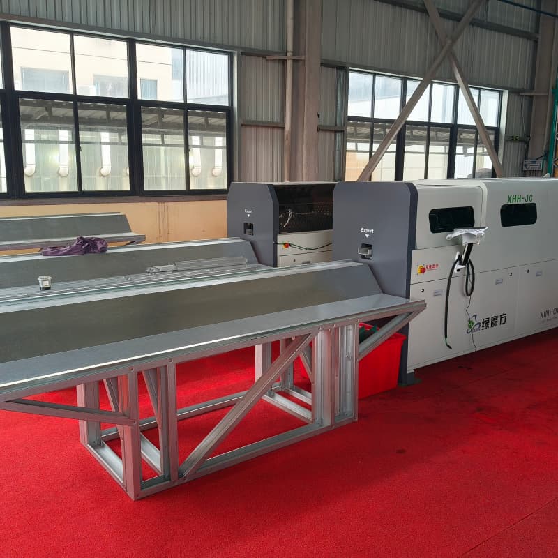 Steel Truss Auxiliary Purlin Component Roll Forming Production Line Equipment Machine