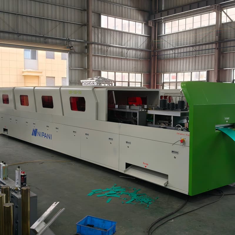 Trapezoidal Wall Sheet Purlin Making Roll Forming Production Line Equipment Machine